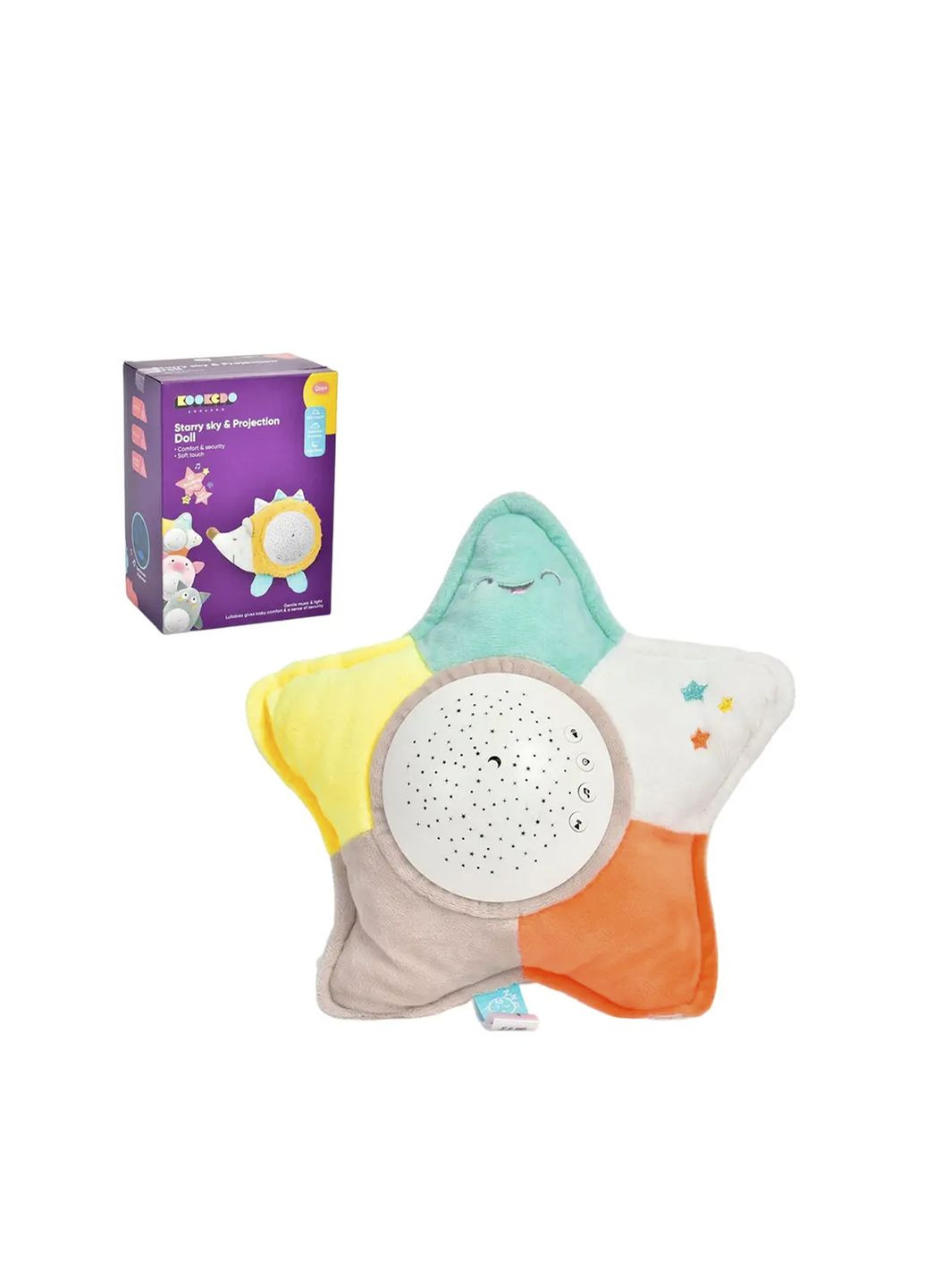 Нічник - проектор Зірочка колір різнокольоровий ЦБ-00264339 No Brand (306429309)