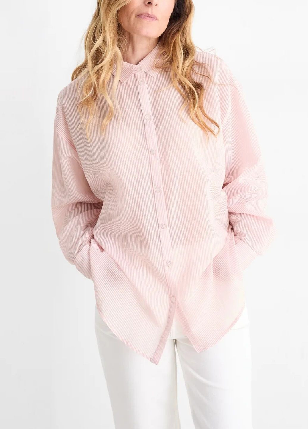 Цветная рубашка однотонная C&A