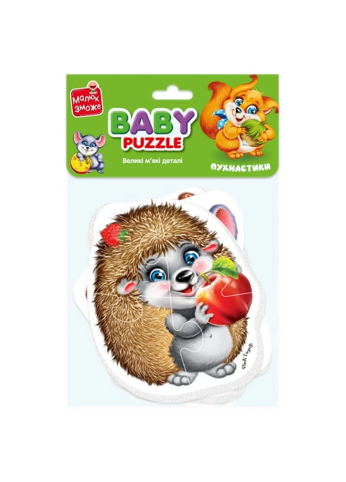 Бэби пазлы «Пушистики» Vladi toys (386716580)