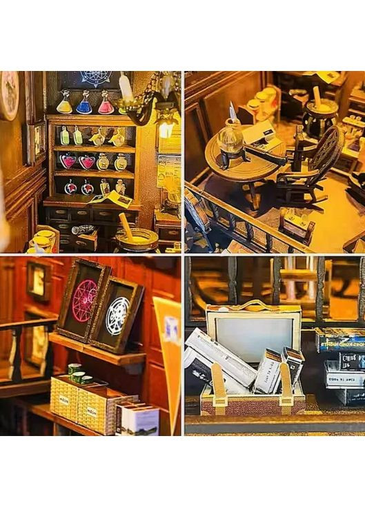 Конструктор-румбокс Magic House M2311 3D кукольный домик 22x18.3x11.6 см (2104618646) Mira (351363129)