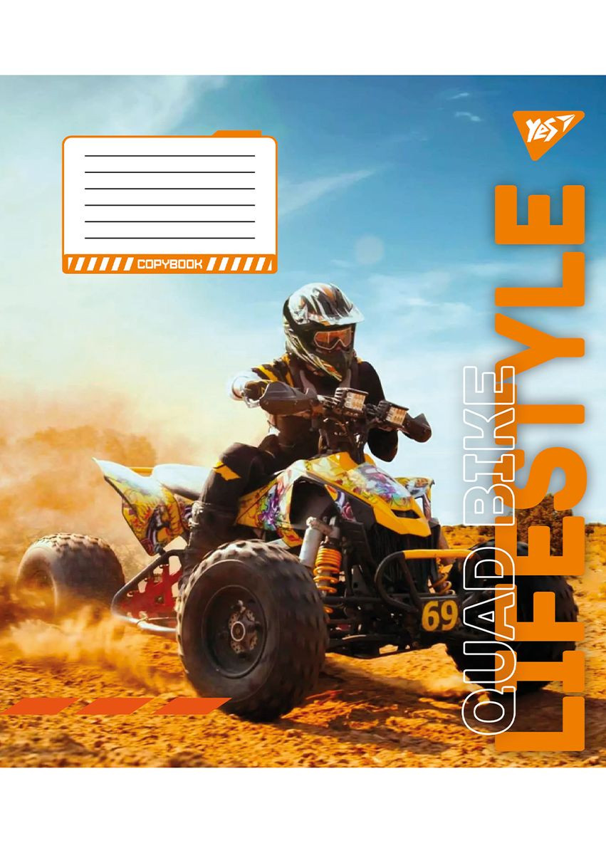 Набір зошитів Lifestyle А5 в клітинку 36 аркушів 15 шт. () Yes 767062 (337471236)