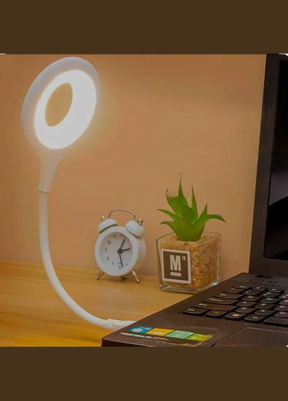 USB Світлодіодна лампа для ноутбука повербанка читання гнучкий ліхтарик Lamp 2.5W 75 Portable (341541083)