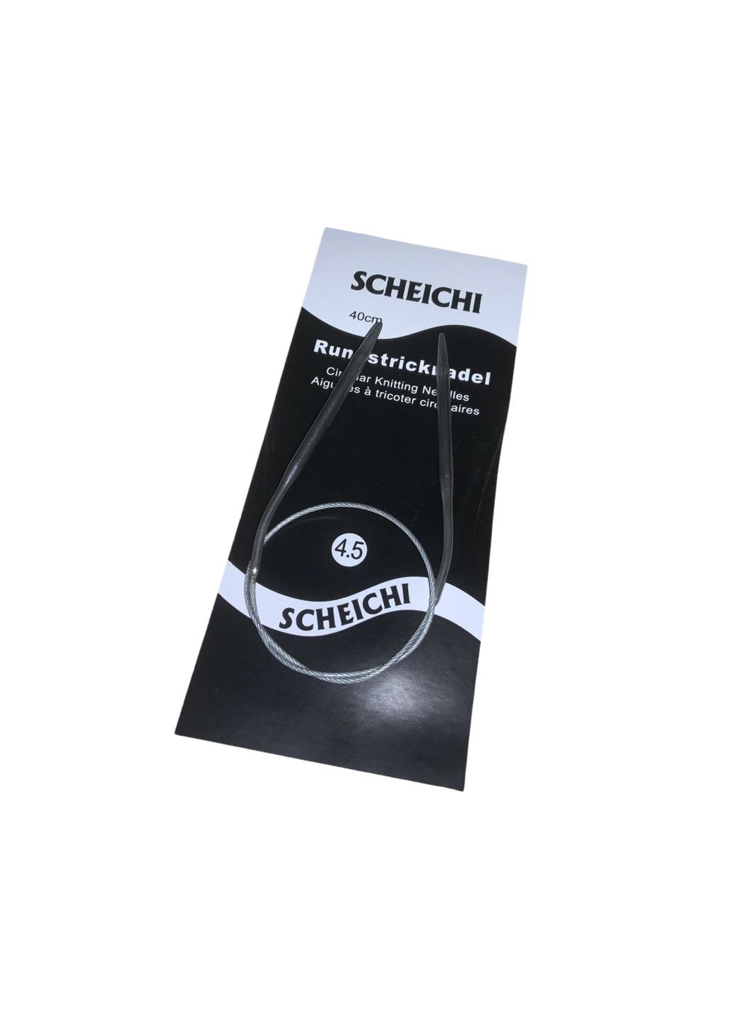 Спицы металлические круговые на тросе 40см/№4.5 FROM FACTORY UN45 (335398289)