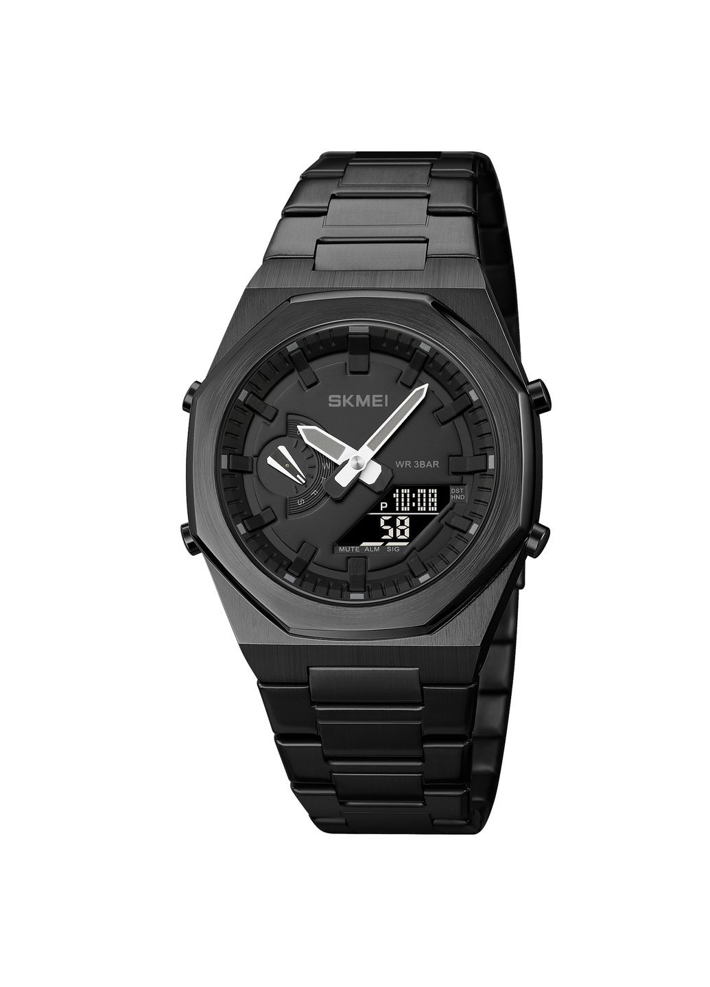 1816BKBKBK All Black Skmei (331284745)