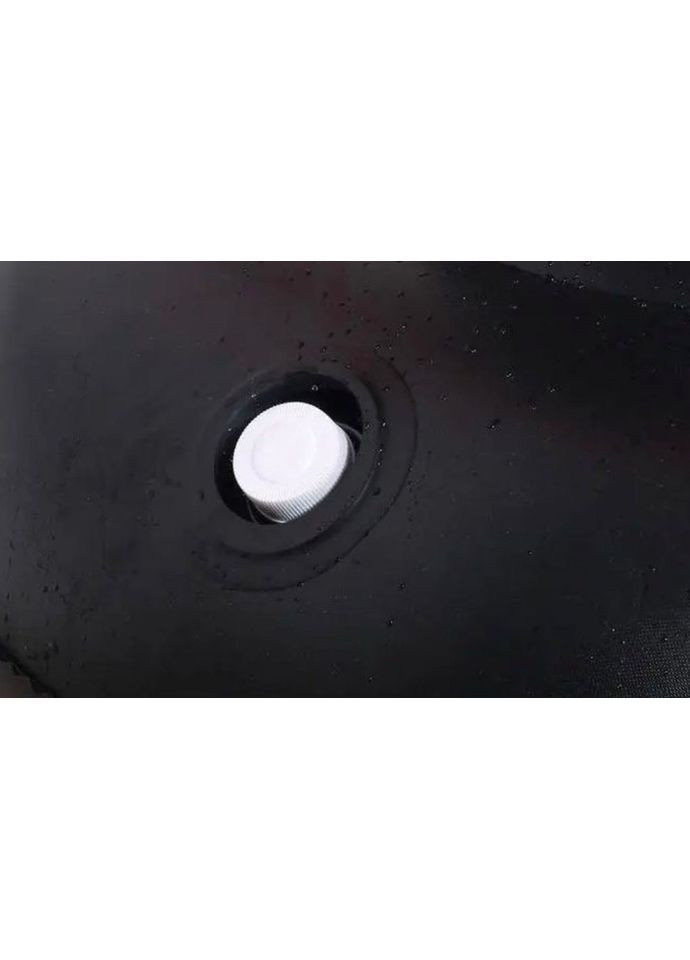 Надувная боксерская груша на подставке 160 см для дома, насос в комплекте, чёрная, ПВХ No Brand (362682257)