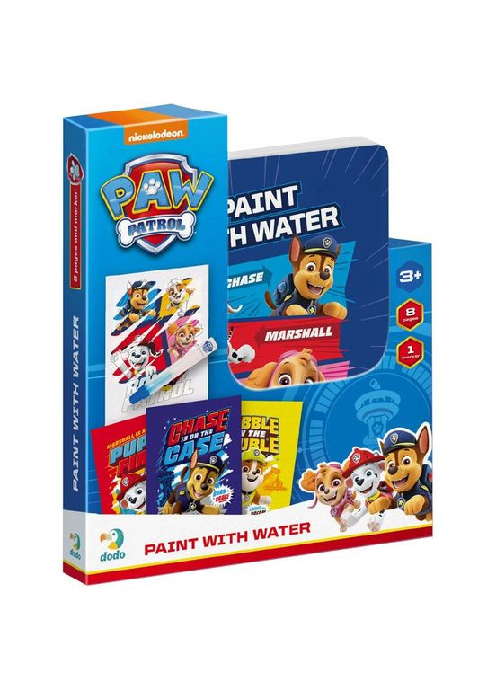 Блокнот-розмальовка "Малюй водою: Щенячий патруль" MIC (301996179)