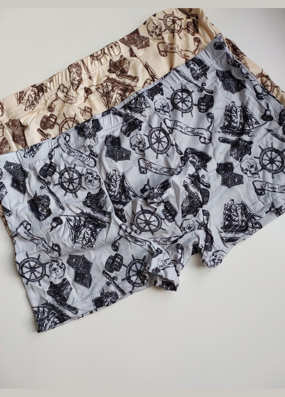 Набор комплект мужские трусы боксеры шорты Honey Fashion Accessories S (2-177) No Brand (313286269)