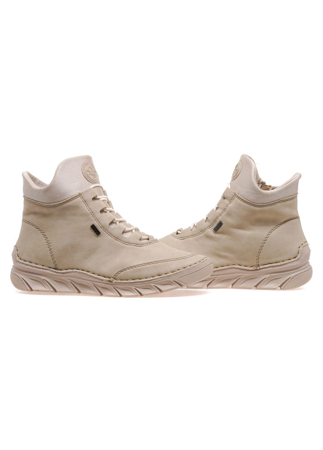 Зимние ботинки женские 55069-00 Rieker тканевые