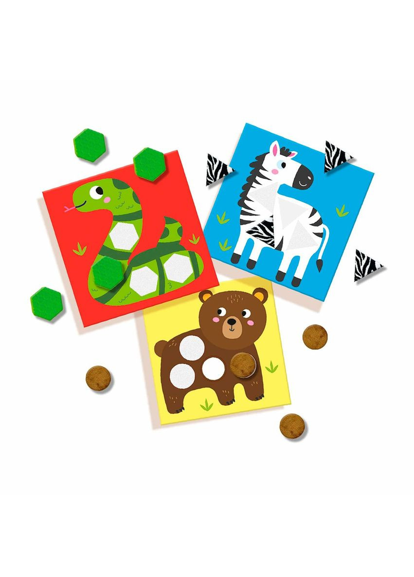 Набір для занять мозаїкою серії My first — Мої перші сенсорні картки Ses Creative (361080208)