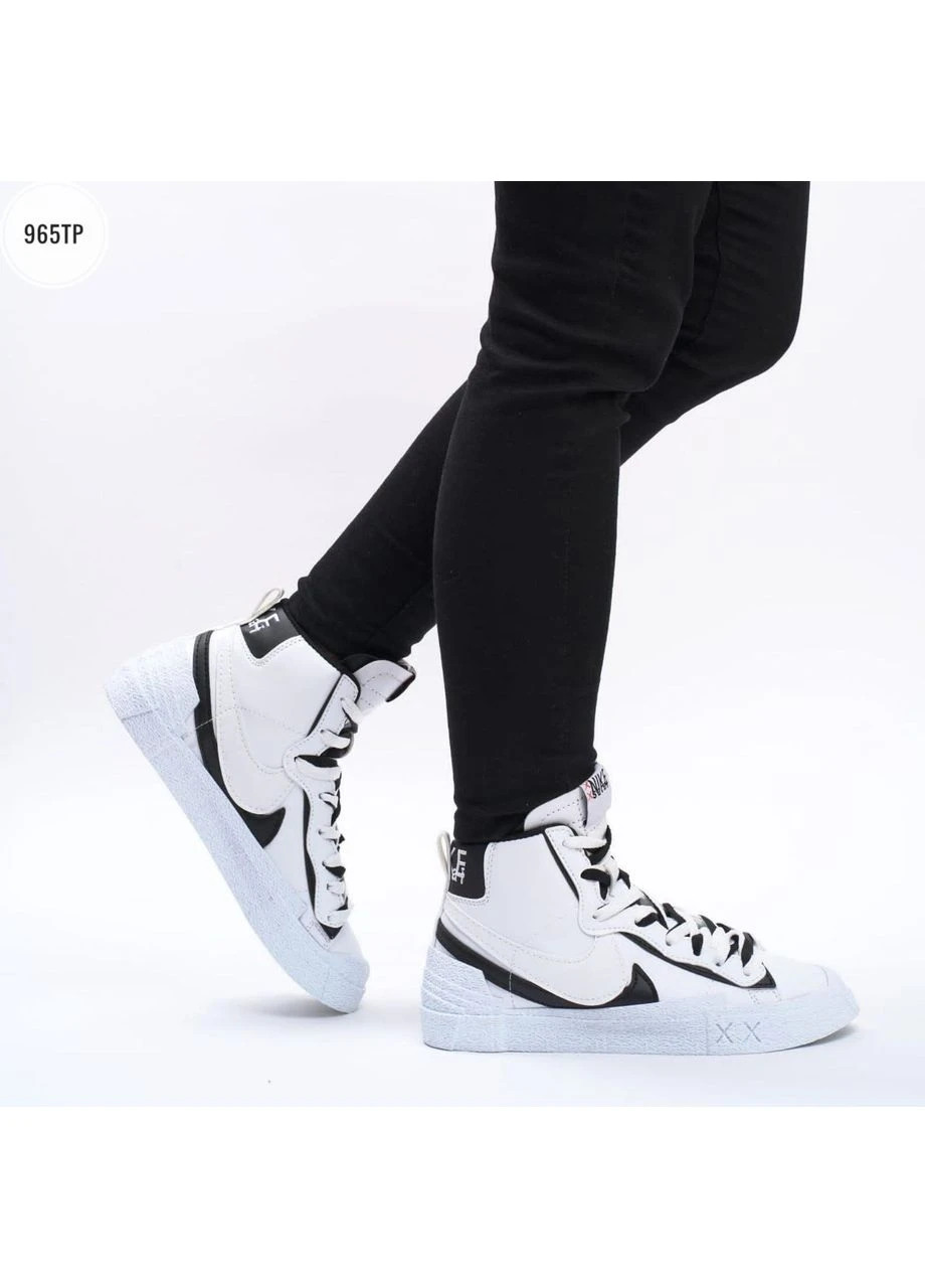 Цветные летние кроссовки nike blazer sacai hight найк блейзер No Brand