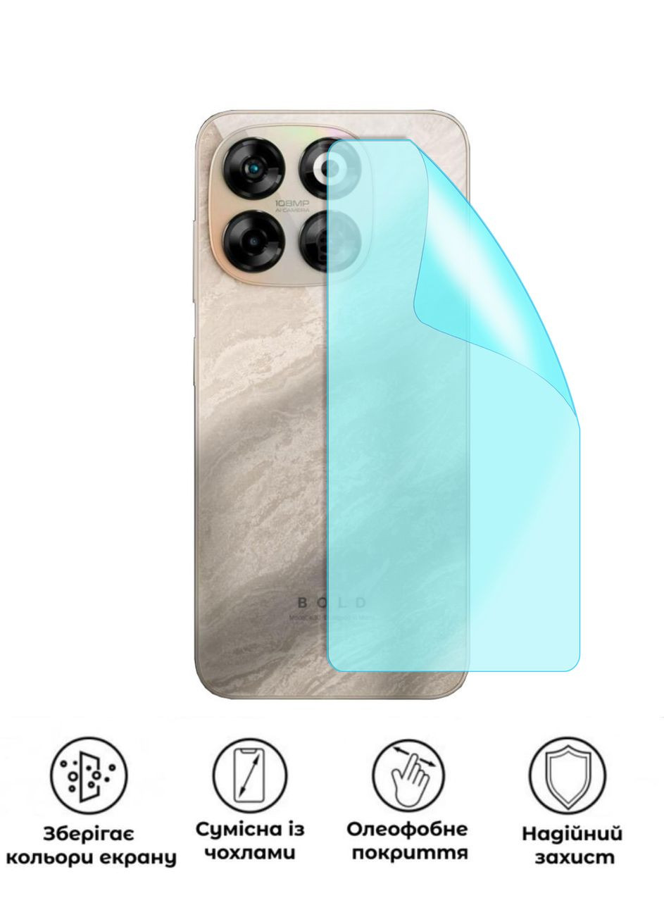 Защитная полиуретановая матовая пленка Medium Armor на корпус смартфона BLU Bold K30 GP (372586140)