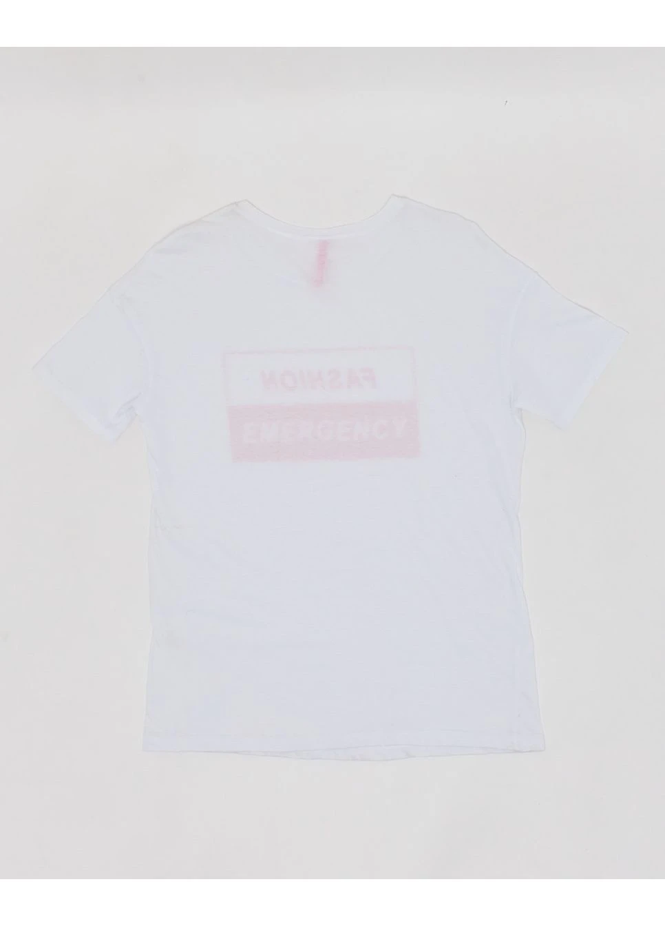 Футболка basic,белый с принтом, Pink Woman - (261324743)