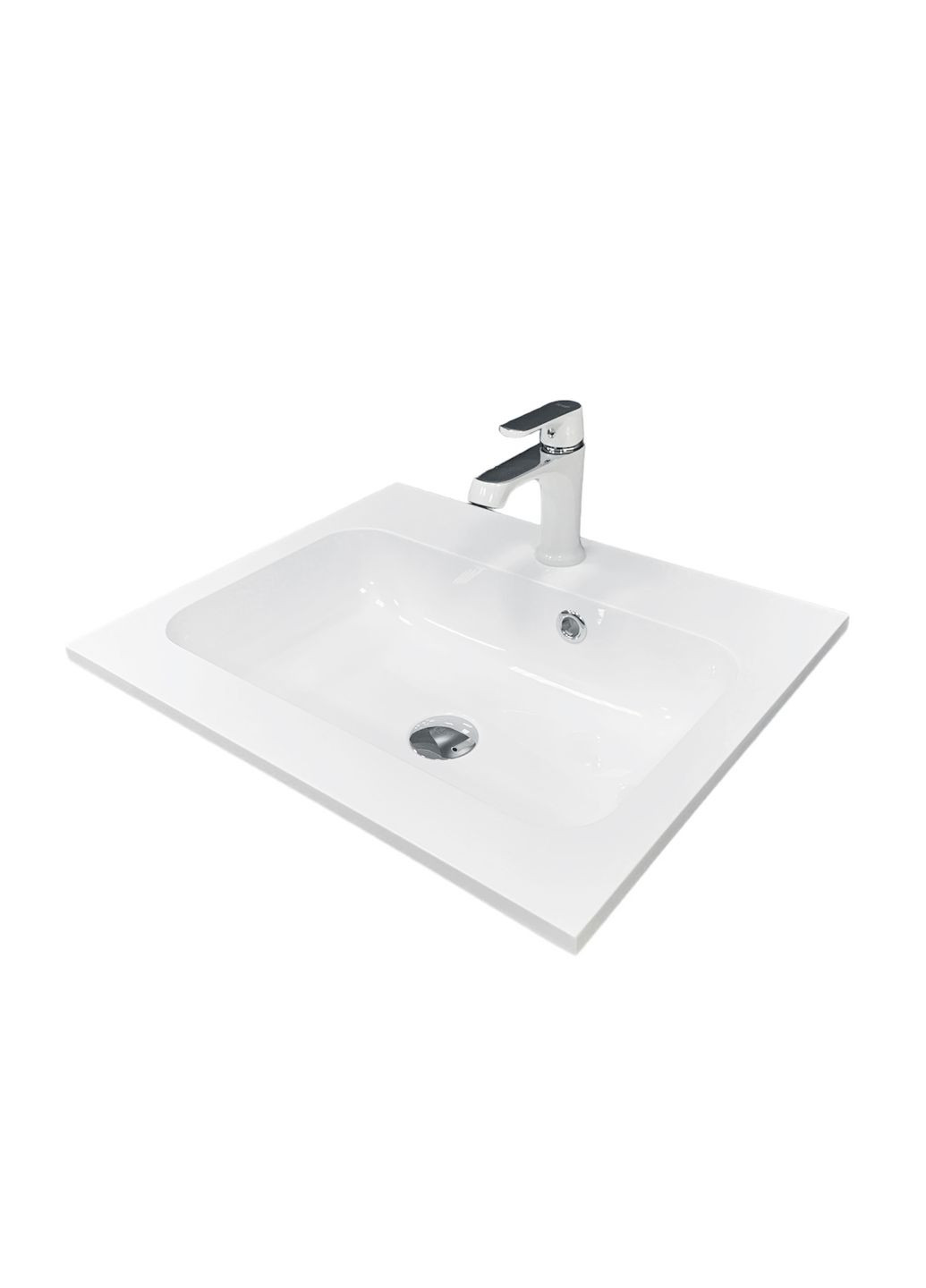 Раковина, умивальник FRATE, штучний камінь, прямокут. Adamant (365748631)