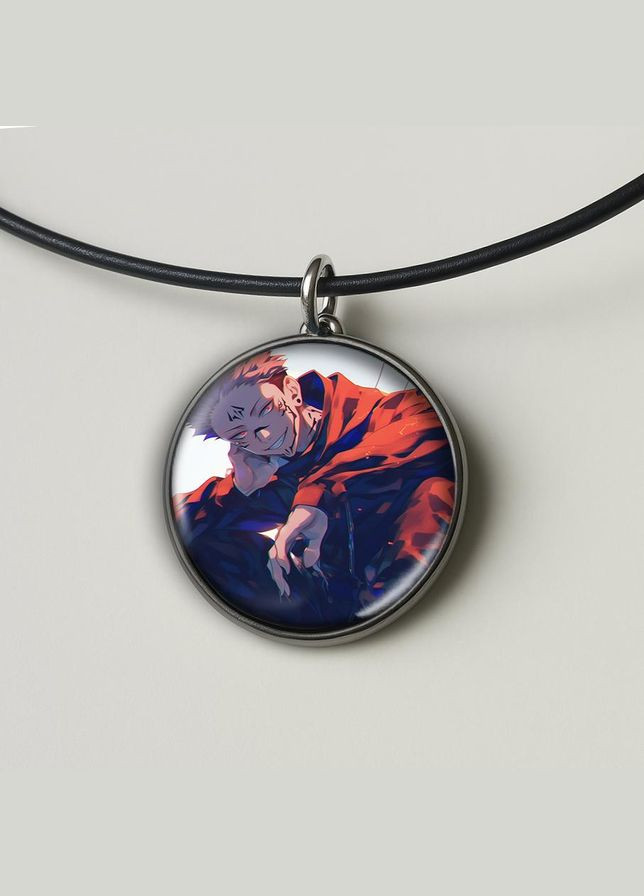Підвіска (кулон) Аніме Магічна битва #05 (круглий) No Brand (328050293)