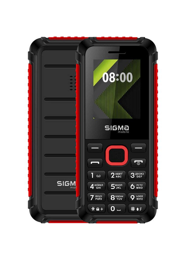 Мобильный телефон X-style 18 Track Dual Sim Black/Red Sigma mobile (341491213)