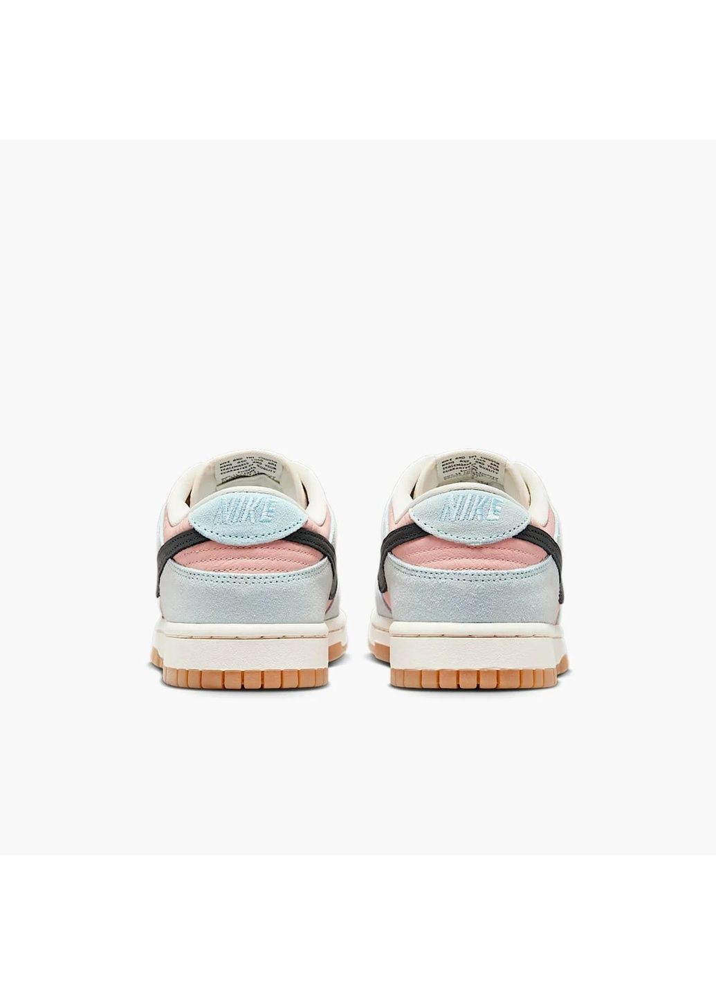 Кроссовки женские Dunk Low Light Blue/Peach Nike голубые (364838894)