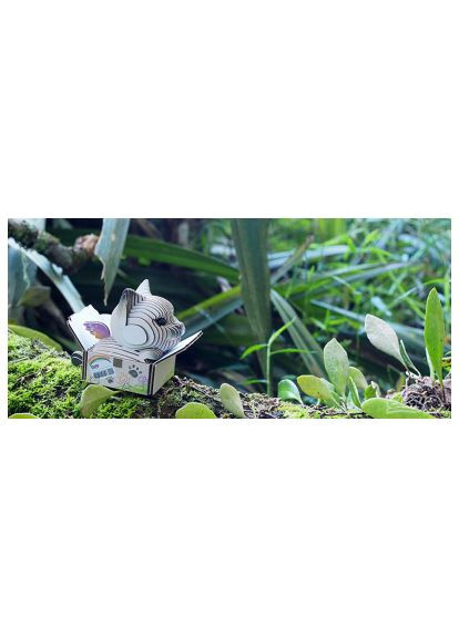 Пазл (XEG-088) Eugy 3D Зоопарк Кошеня сіамське (366158467)