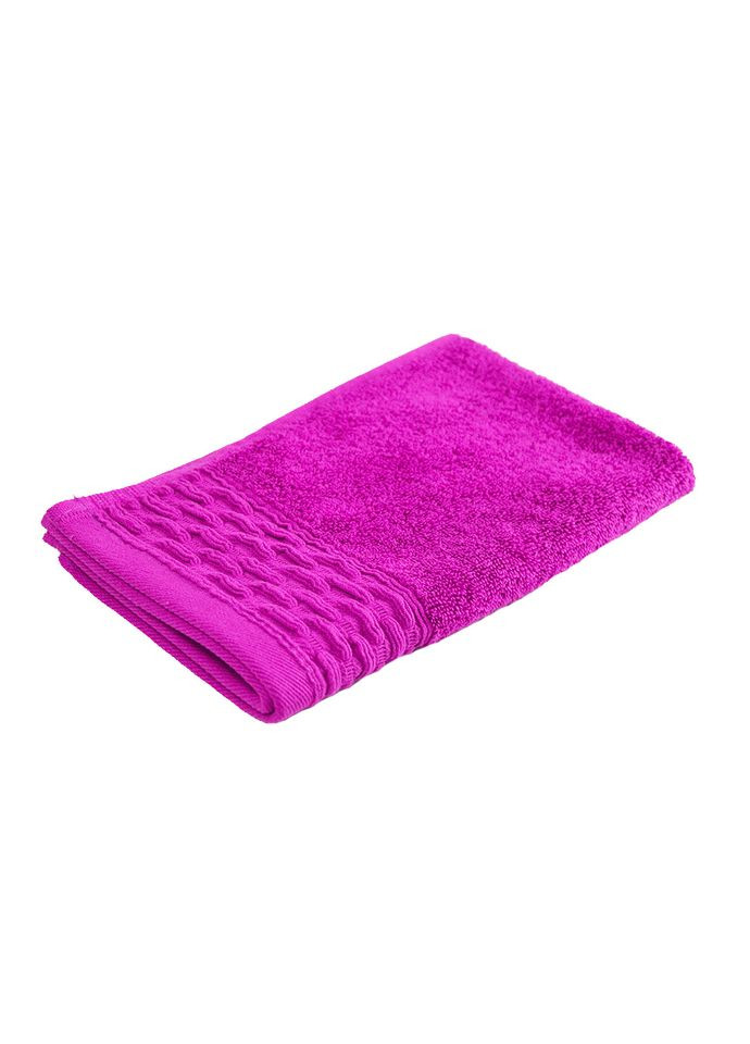 Махровое полотенце 30х50см Polosa 500г/м2 () GM Textile сиреневый