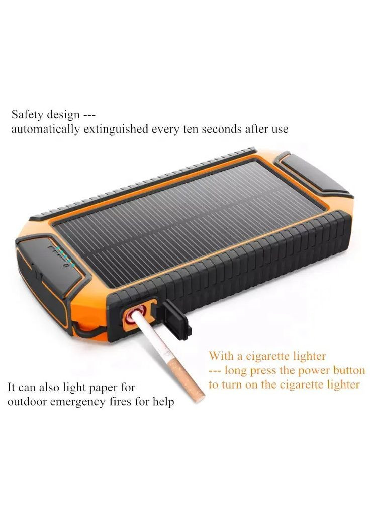 УМБ Solar Power bank для телефонів 10000mah ARS (314827929)