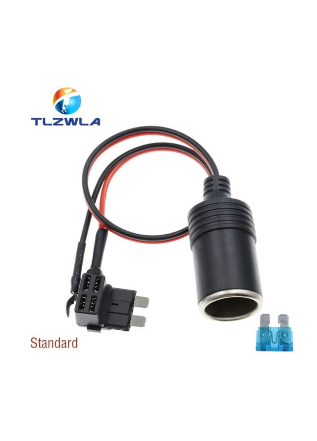 Адаптер зарядний кабель запобіжник автомобільний прикурювач XJXN (339077687)