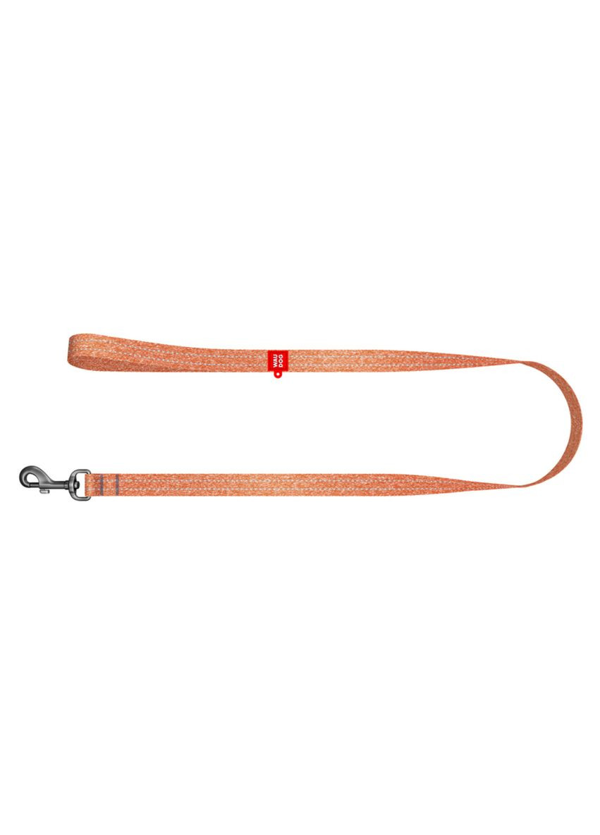 Повідець для собак і Re-cotton, світловідбиваючий, Ш 25 мм, Дов 300 см помаранчевий WAUDOG (322642835)