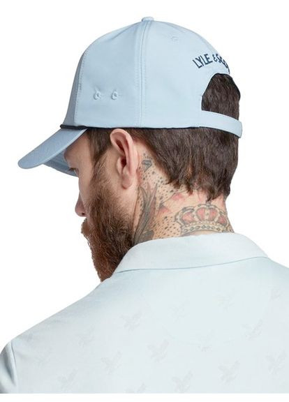 Кепка унисекс бейсболка Lyle & Scott Golf Rope Baseball Cap Club Blue (302975912)