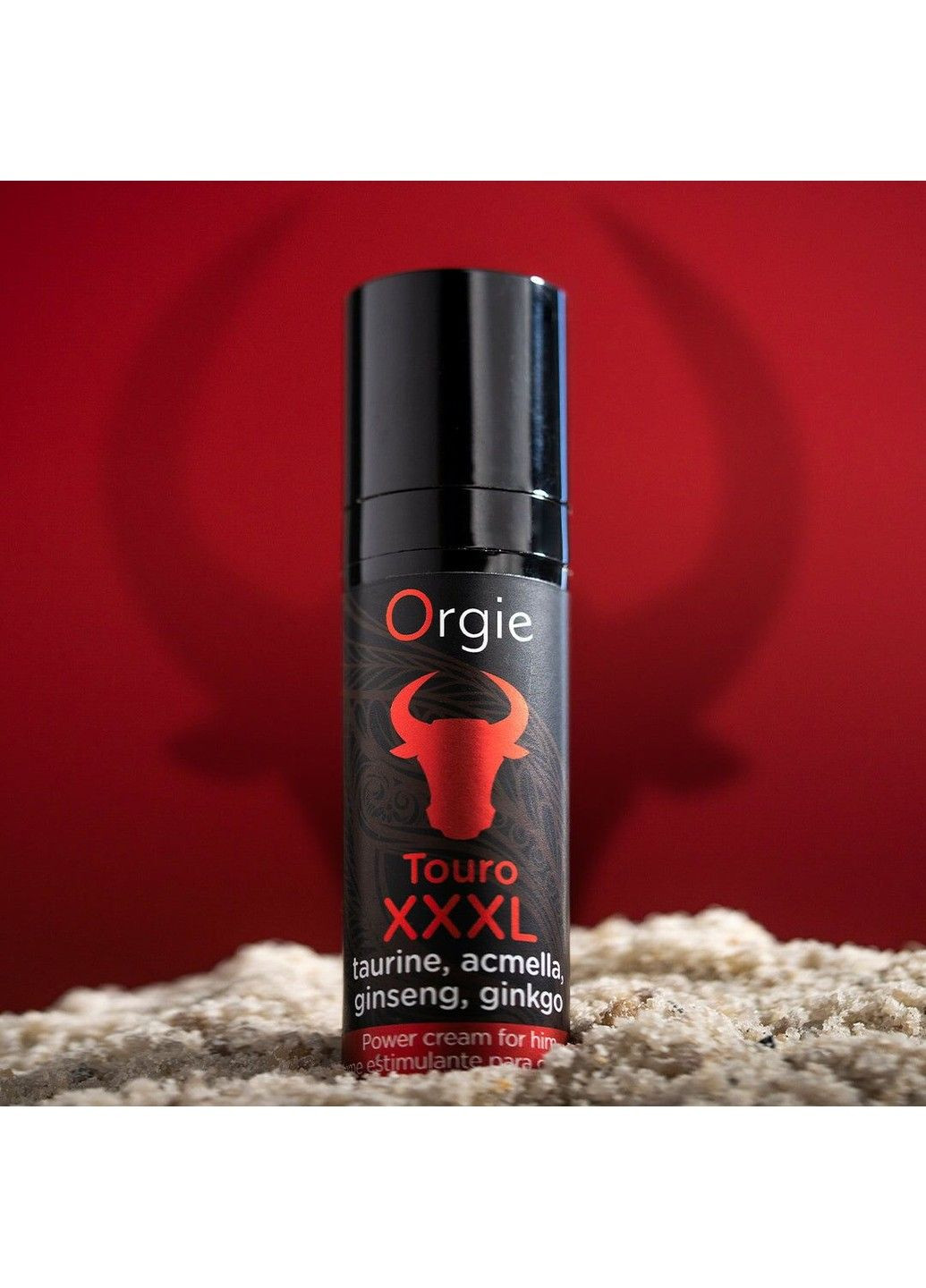 Крем для усиления эрекции Touro XXXL Power Cream, 15 мл, с эффектом вибрации Orgie (329447389)