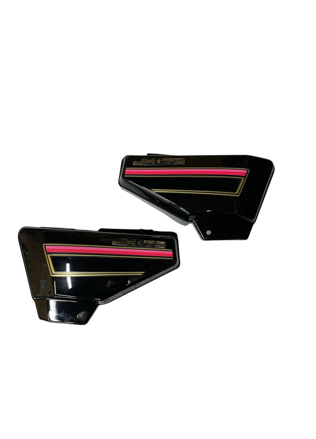 Пластик середніх боковин Альфа чорні (пара) No Brand (369802276)