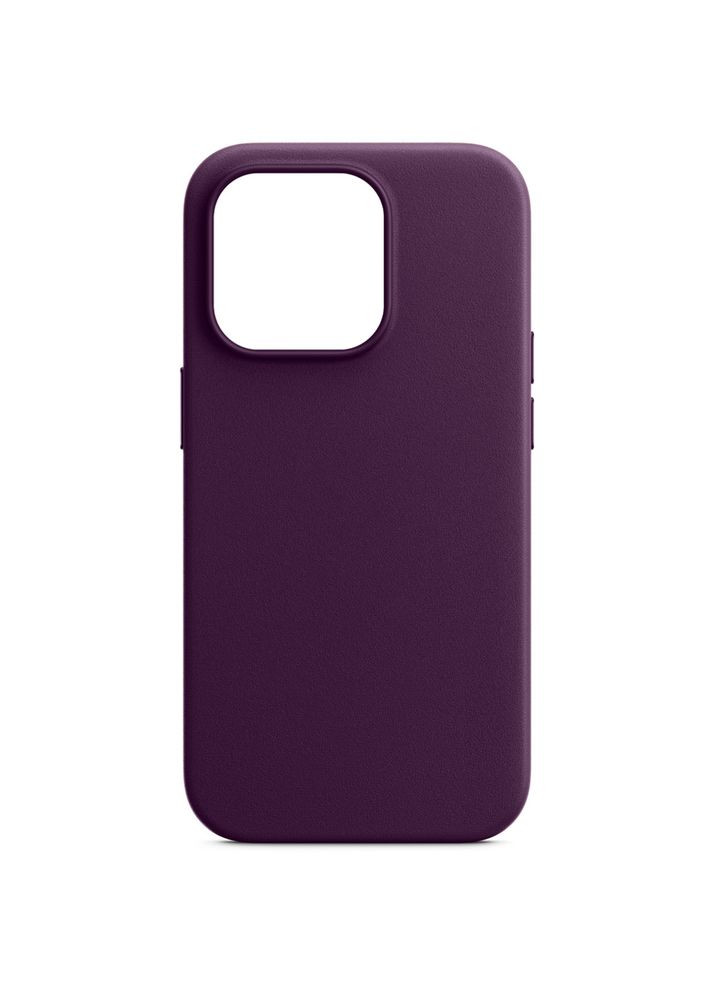 Чехол FAKE Leather Case для Apple iPhone 14 Pro Dark Cherry (ARM64398) ArmorStandart (323109479)