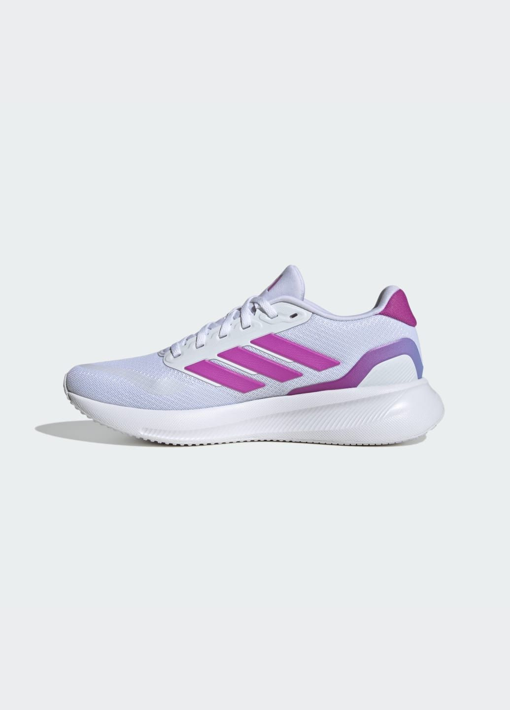 Кросівки для бігу Runfalcon 5 adidas білі всесезони (342394751)