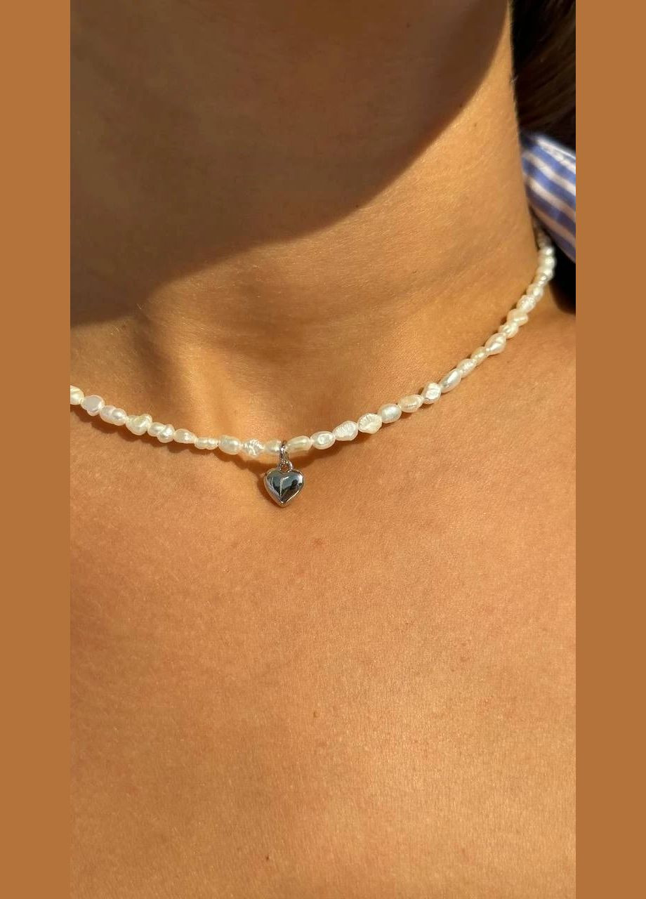 Кольє "Pearl Silver Love" Le'Perle (312519680)