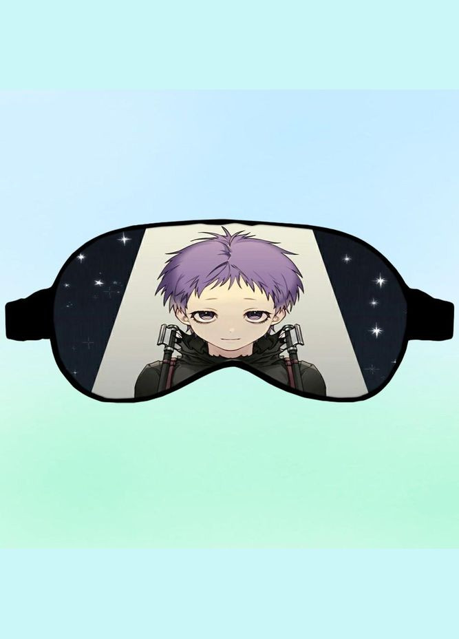 Маска для сну Аніме Дорохедоро #0015 чорна No Brand (315044936)