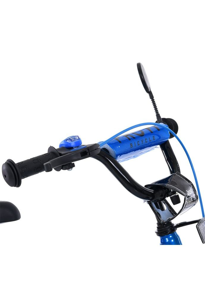 Велосипед детский MB 16022-1, 16 дюймов, сине-белый PROF1 (367961697)