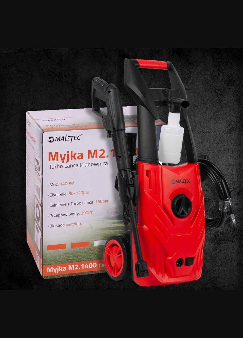 Мойка высокого давления 120бар 1400Вт (Польша) Maltec (315634425)