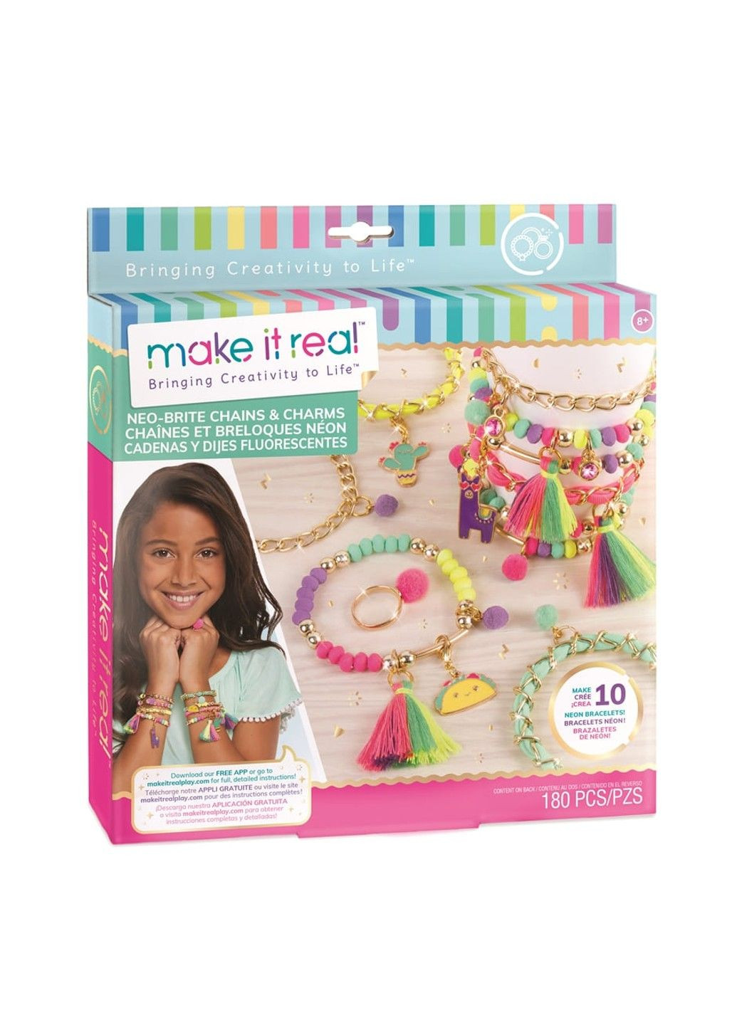 : Набір для створення прикрас «Неонове сяйво» Make it Real (331298883)