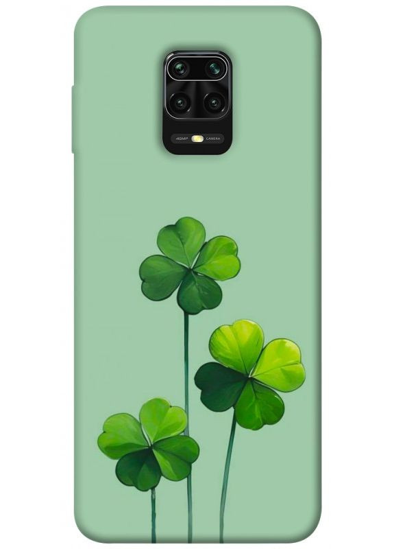 Чохол з принтом для Xiaomi Redmi Note 9s, 9 Pro Max для Сяомі редмі ноте 9С, 9про, 9 про макс Lucky clover No Brand (338608537)