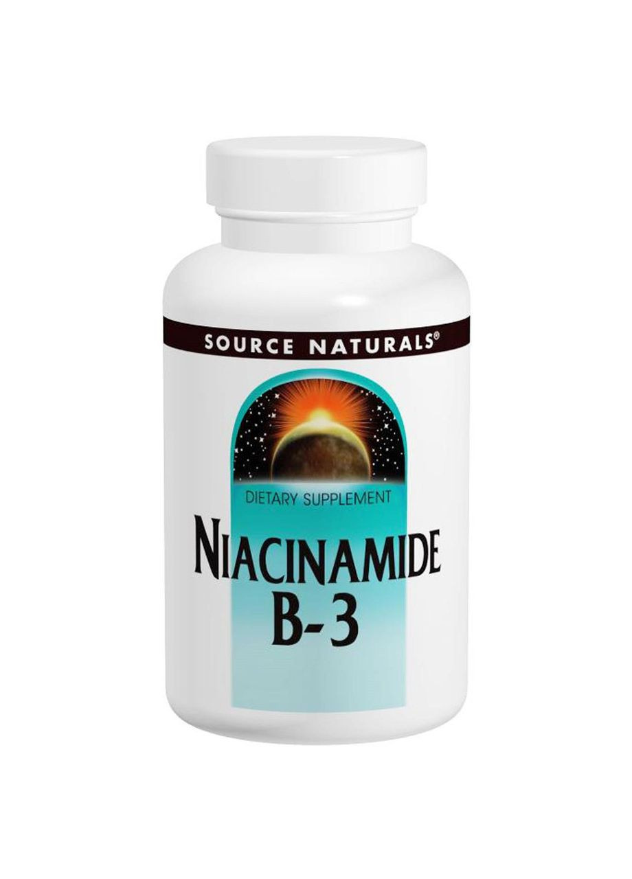 Ніацинамід В3,, 100 мг, 250 таблеток Source Naturals (366734191)