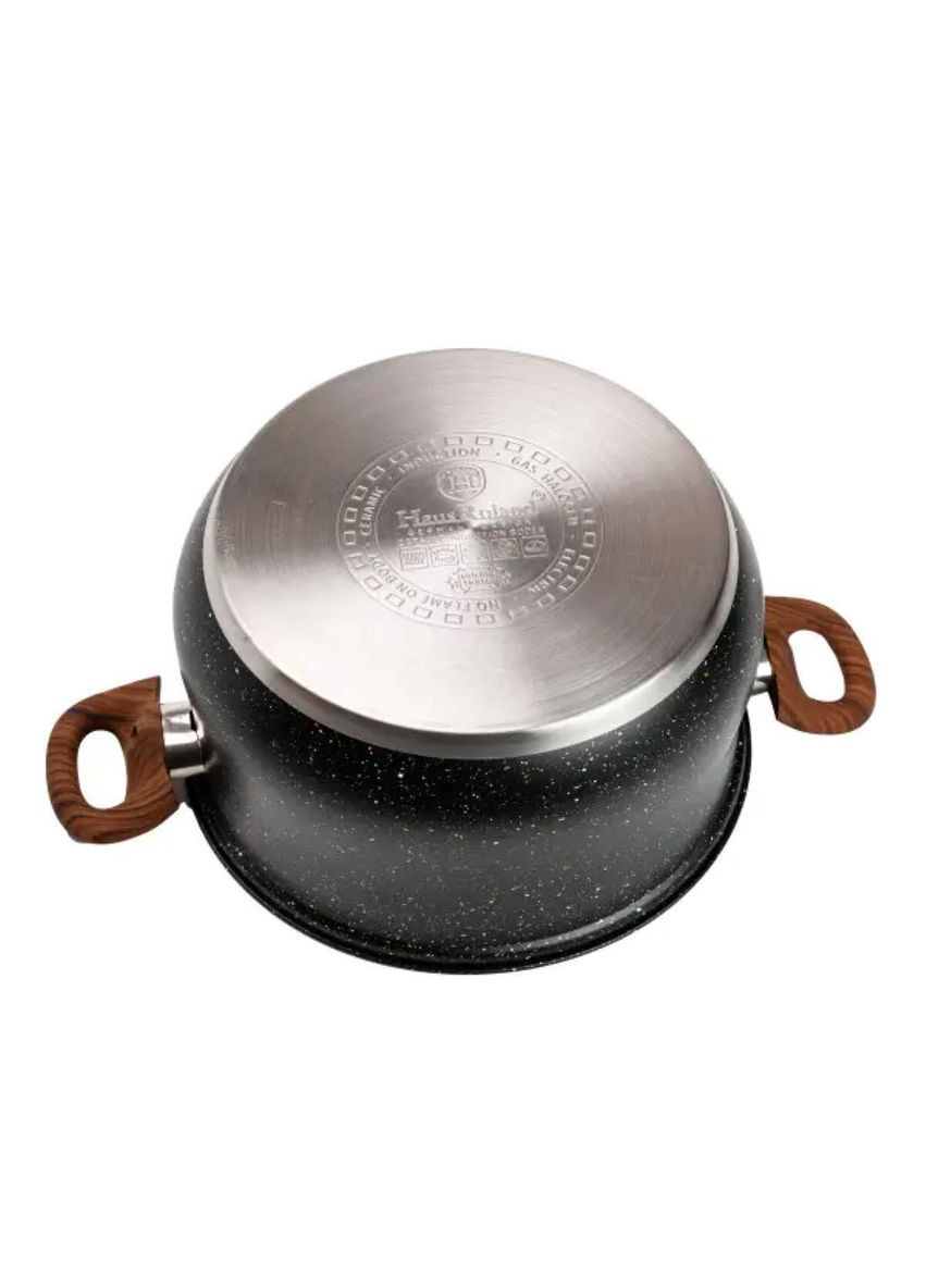 Набор посуды для приготовления из нержавеющей стали 10 предметов черный HP33530B Yiwu (368766882)