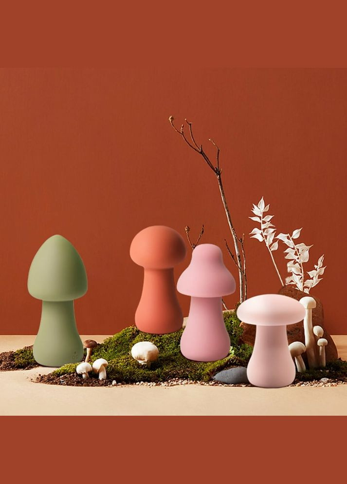 Вибратор для клитора в форме грибочка Velvet Lure 9.4 см*5 см Sweet Em (298050645)