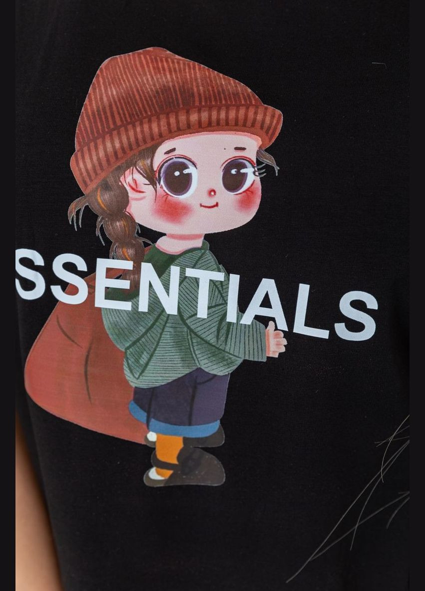 Футболка женская с принтом,, 221R3016 Ager - (313292687)