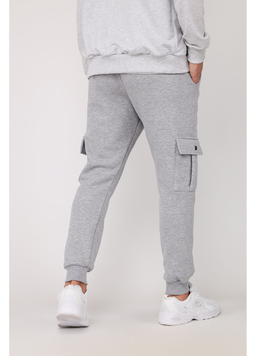 Светло-серые зимние брюки Yuki