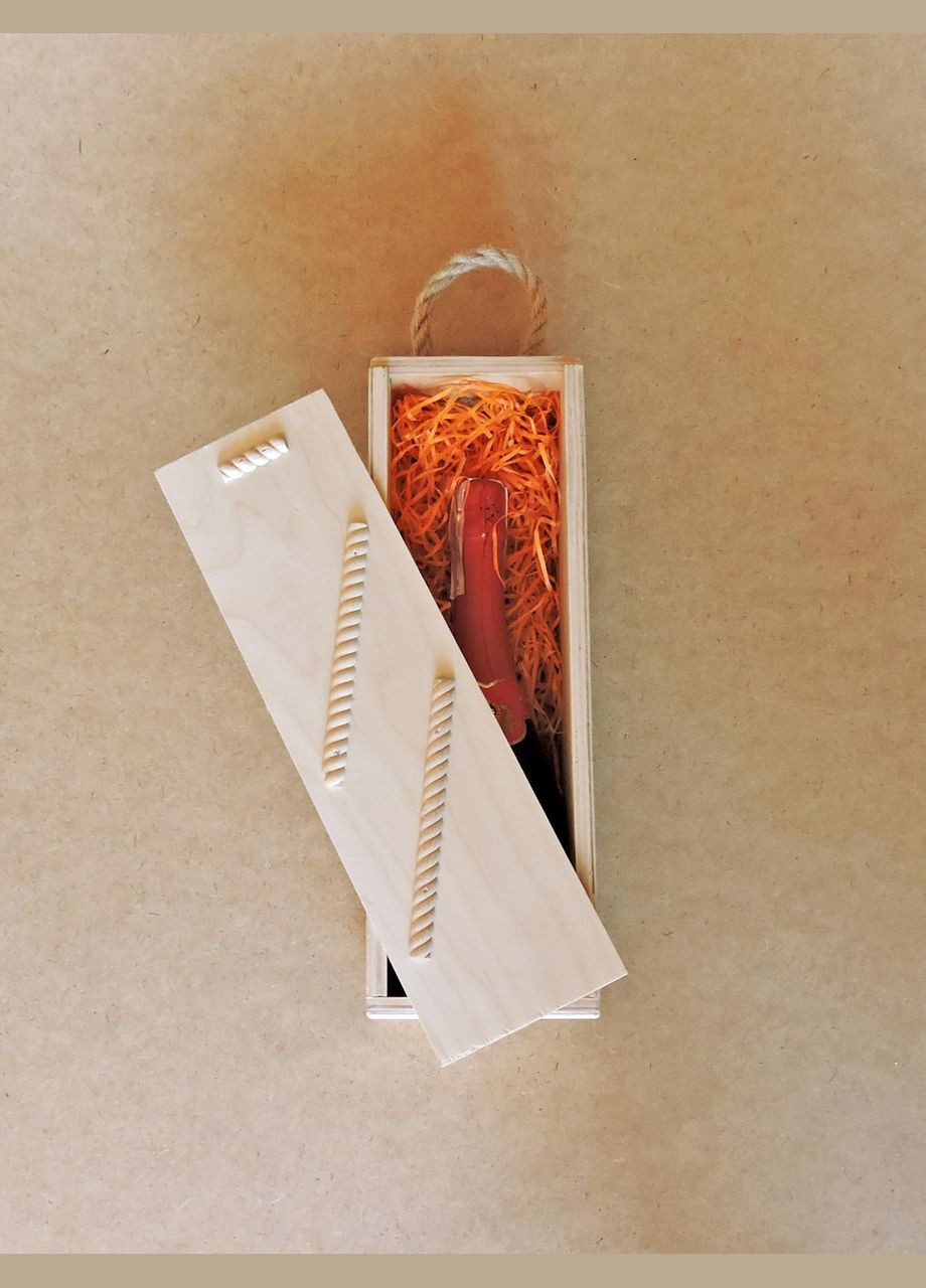 Подарункова коробка з дерева Палермо тип Г1 бланже (ПДУ-040801) No Brand (328911036)