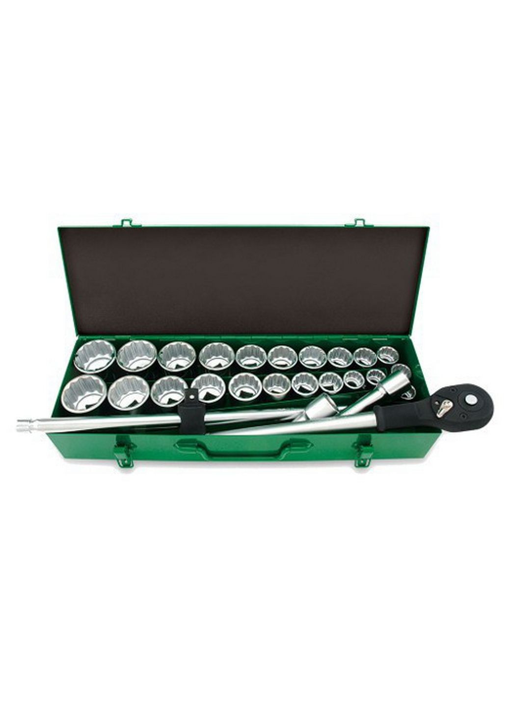 Набір інструментів комбінований 3/4" 26од. (12-гр.) метр+дюйм TOPTUL (289365456)