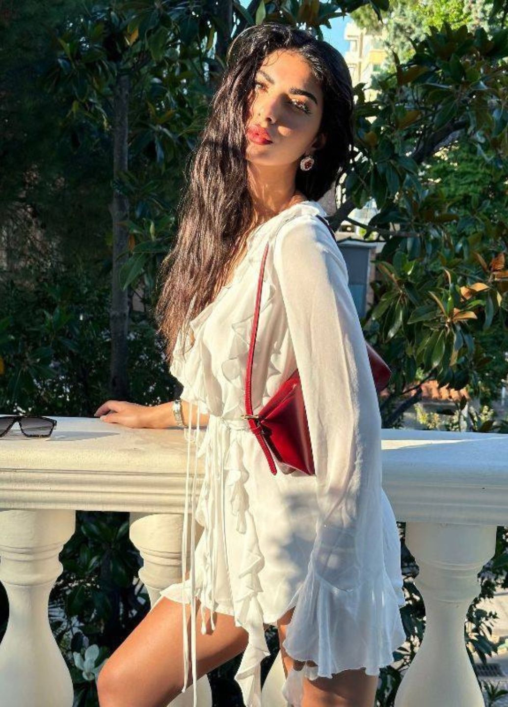 Напівпрозора туніка з рюшами Allthings (336336338)