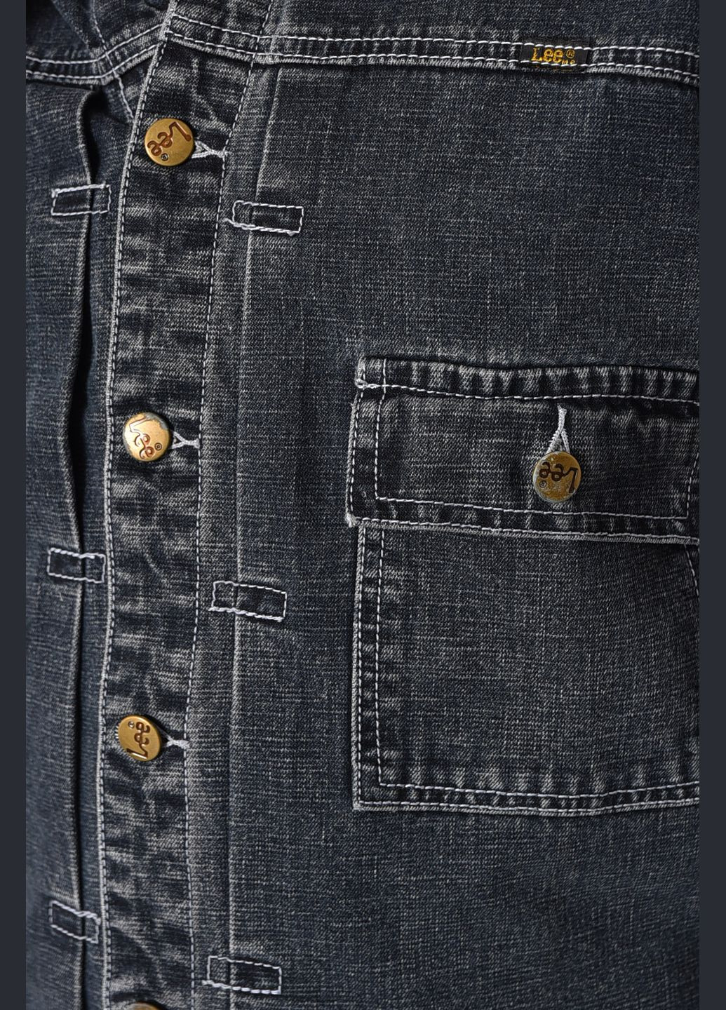 Пиджак мужской джинсовый серого цвета Let's Shop (282556795)