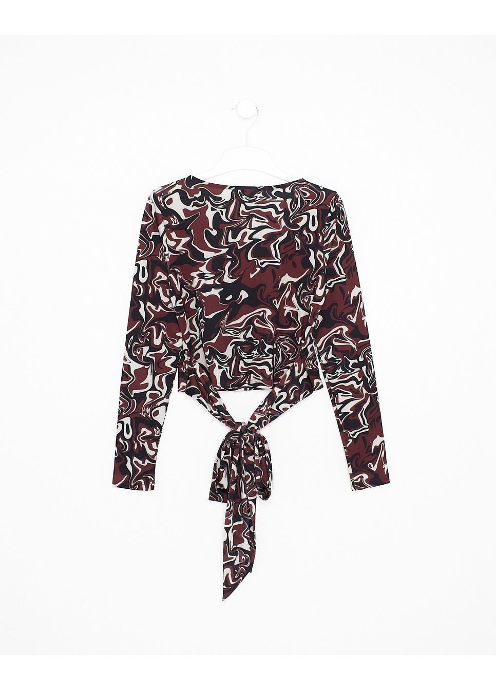 Топ демісезон,коричневий-чорний-білий, Monki (361028343)