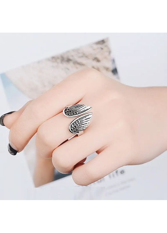 Кольцо крыла ангела кольцо в готическом стиле в виде ангельских крыльев. No Brand (361205632)