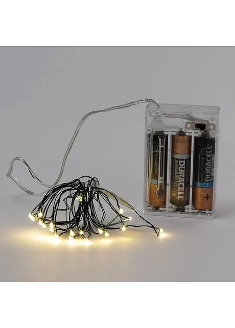 Гирлянда LED теплый свет 20 светодиодов 2 м. 12531 Flora (410816186)