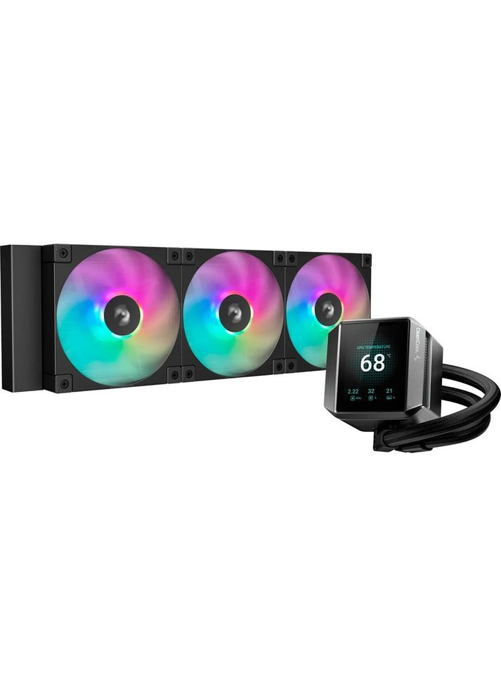 Система водяного охлаждения Mystique 360 ARGB Black (R-LX750-BKADSNC-G-1) DeepCool (368576040)