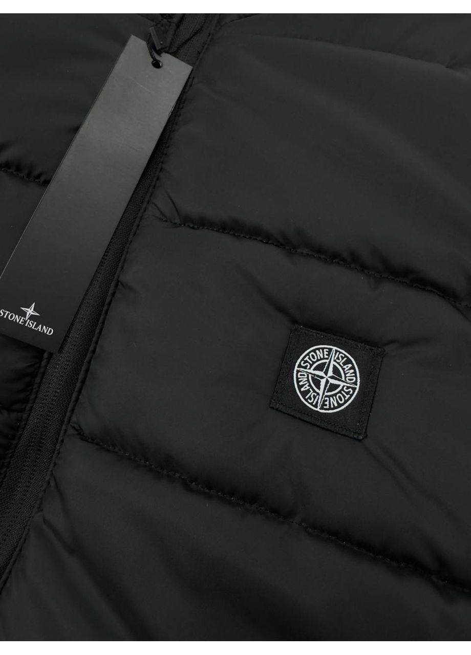 Жилетка чоловіча Stone Island плащівка,логотип вишивка,з кишенями Україна (364814401)